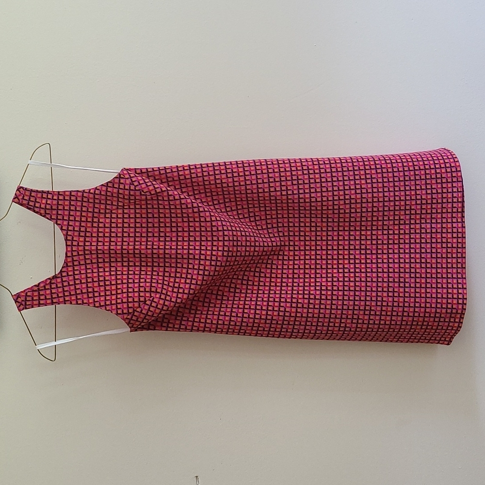 Geometric Shapes Short Straight Dress 👗